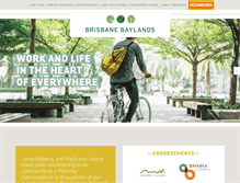 Tablet Screenshot of brisbanebaylands.com